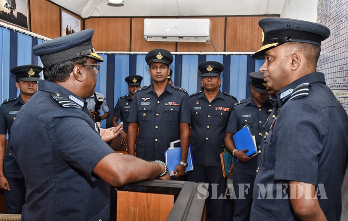Commander's Annual Inspection at SLAF Station Colombo