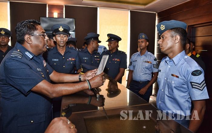 Commander's Annual Inspection at SLAF Station Colombo