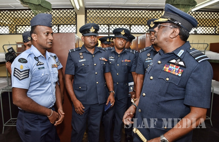 Commander's Annual Inspection at SLAF Station Colombo