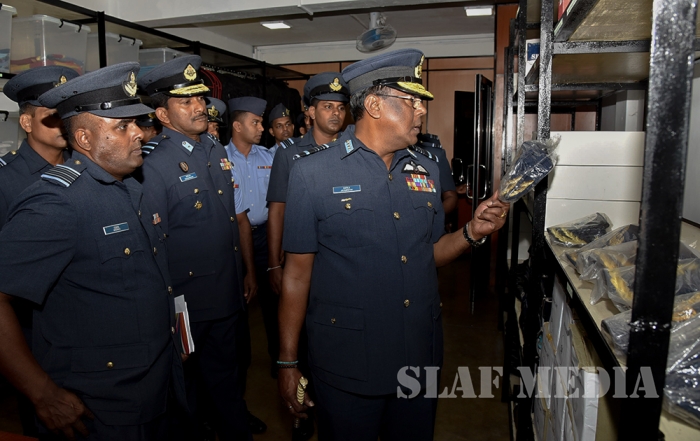 Commander's Annual Inspection at SLAF Station Colombo