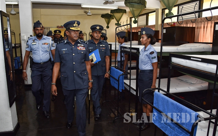 Commander's Annual Inspection at SLAF Station Colombo