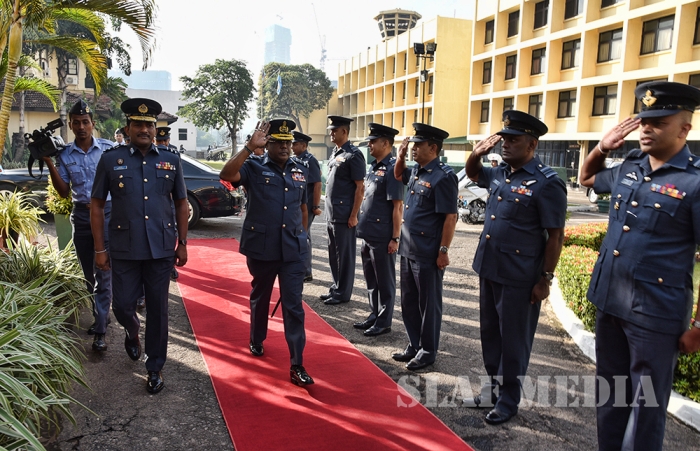 Commander's Annual Inspection at SLAF Station Colombo