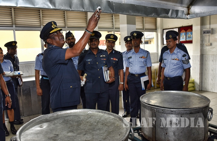 Commander's Annual Inspection at SLAF Station Colombo