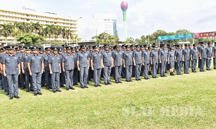 Commander's Annual Inspection at SLAF Station Colombo