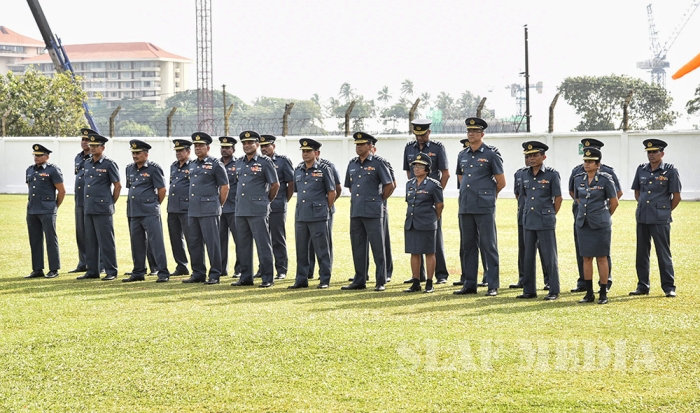 Commander's Annual Inspection at SLAF Station Colombo