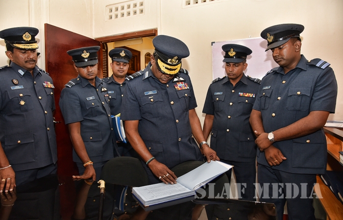Commander's Annual Inspection at SLAF Station Colombo