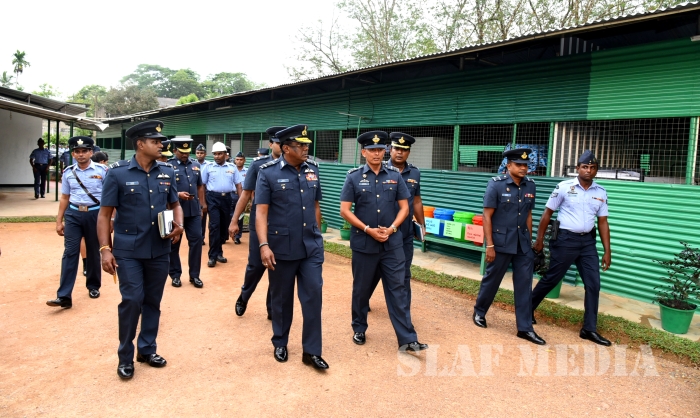 Commander's Annual Inspection at SLAF Station Colombo