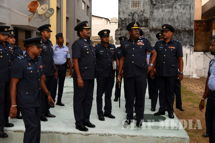 Commander's Annual Inspection at SLAF Station Colombo