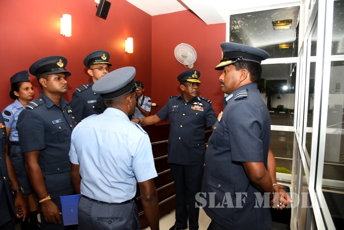 Commander's Annual Inspection at SLAF Station Colombo
