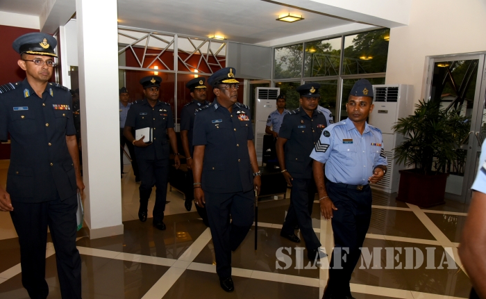 Commander's Annual Inspection at SLAF Station Colombo