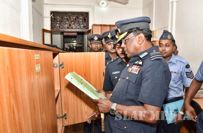 Commander's Annual Inspection at SLAF Station Colombo