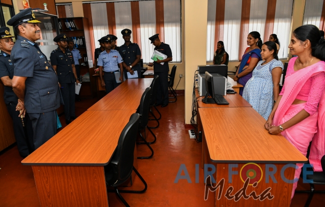 Commander's Inspection of SLAF Station Colombo