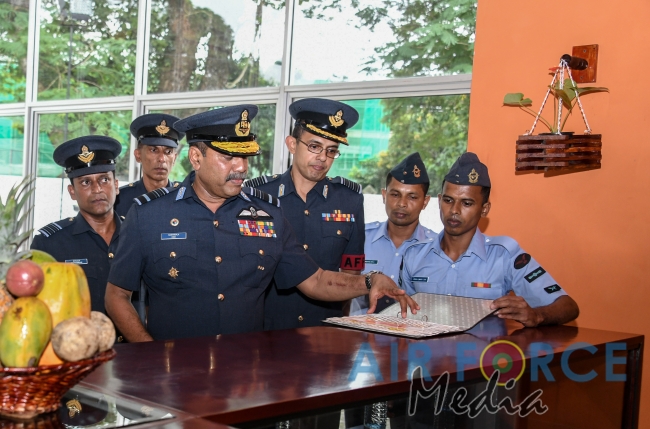 Commander's Inspection of SLAF Station Colombo