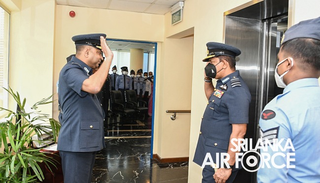 COMMANDERS INSPECTION OF AFHQ AND SLAF STATION COLOMBO