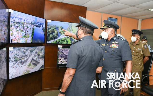 COMMANDERS INSPECTION OF AFHQ AND SLAF STATION COLOMBO