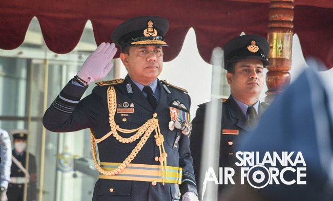 COMMANDERS INSPECTION OF AFHQ AND SLAF STATION COLOMBO