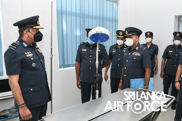 COMMANDERS INSPECTION OF AFHQ AND SLAF STATION COLOMBO