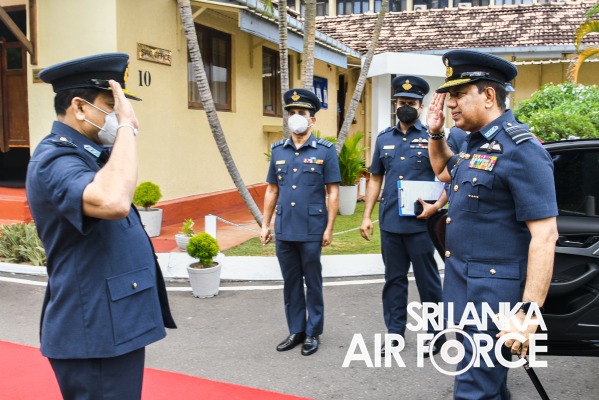 COMMANDERS INSPECTION OF AFHQ AND SLAF STATION COLOMBO