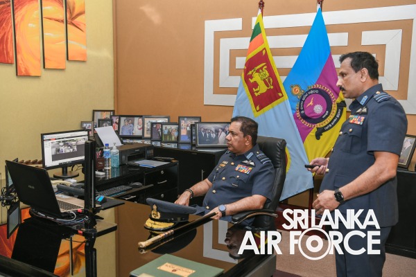 COMMANDERS INSPECTION OF AFHQ AND SLAF STATION COLOMBO