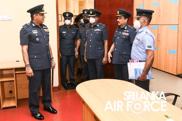 COMMANDERS INSPECTION OF AFHQ AND SLAF STATION COLOMBO