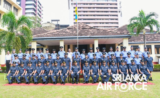 COMMANDERS INSPECTION OF AFHQ AND SLAF STATION COLOMBO