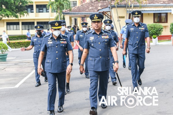 COMMANDERS INSPECTION OF AFHQ AND SLAF STATION COLOMBO