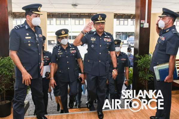COMMANDERS INSPECTION OF AFHQ AND SLAF STATION COLOMBO