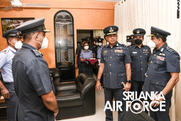 COMMANDERS INSPECTION OF AFHQ AND SLAF STATION COLOMBO
