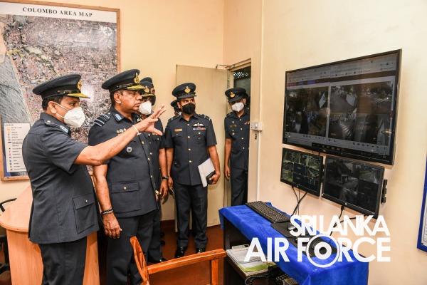 COMMANDERS INSPECTION OF AFHQ AND SLAF STATION COLOMBO