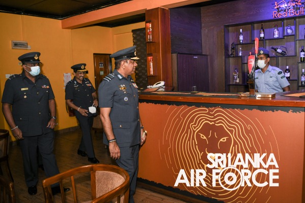 COMMANDERS INSPECTION OF AFHQ AND SLAF STATION COLOMBO