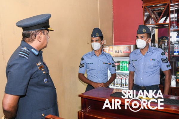 COMMANDERS INSPECTION OF AFHQ AND SLAF STATION COLOMBO