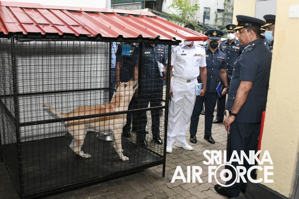 COMMANDERS INSPECTION OF AFHQ AND SLAF STATION COLOMBO