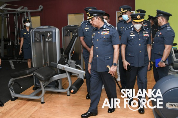 COMMANDERS INSPECTION OF AFHQ AND SLAF STATION COLOMBO