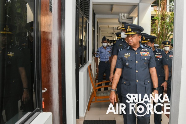 COMMANDERS INSPECTION OF AFHQ AND SLAF STATION COLOMBO