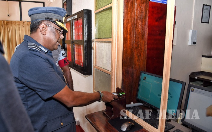 Annual Commander's Inspection at SLAF Academy China Bay