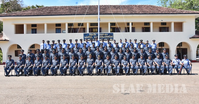 Annual Commander's Inspection at SLAF Academy China Bay