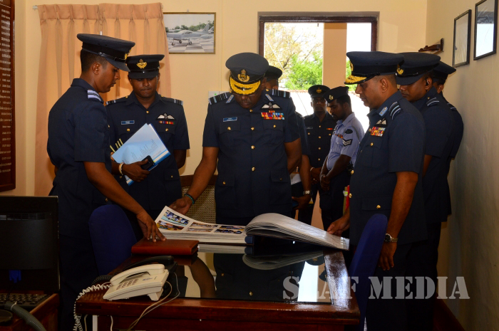 Annual AOC's Inspection at SLAF Academy China Bay