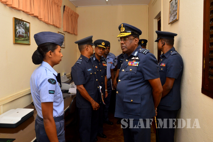 Annual AOC's Inspection at SLAF Academy China Bay