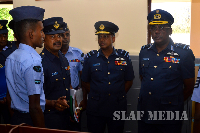 Annual AOC's Inspection at SLAF Academy China Bay