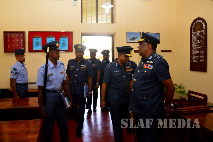 Annual AOC's Inspection at SLAF Academy China Bay