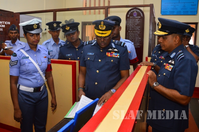 Annual AOC's Inspection at SLAF Academy China Bay