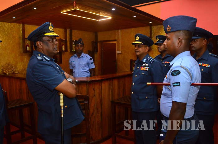 Annual AOC's Inspection at SLAF Academy China Bay