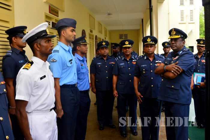 Annual AOC's Inspection at SLAF Academy China Bay