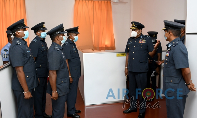 Commander's Inspection of SLAF Academy China Bay for the Year 2020