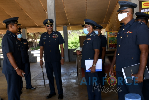 Commander's Inspection of SLAF Academy China Bay for the Year 2020