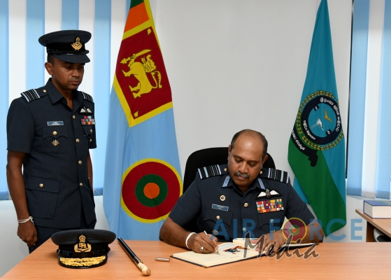Commander's Inspection of SLAF Academy China Bay for the Year 2020