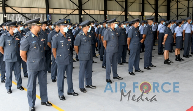 Commander's Inspection of SLAF Academy China Bay for the Year 2020