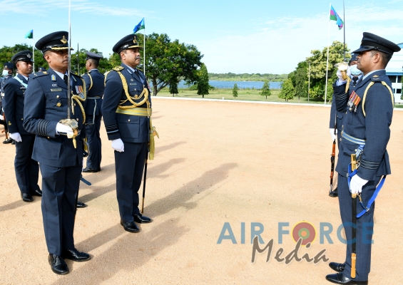 Commander's Inspection of SLAF Academy China Bay for the Year 2020