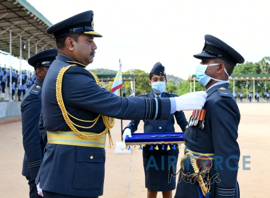 Commander's Inspection of SLAF Academy China Bay for the Year 2020