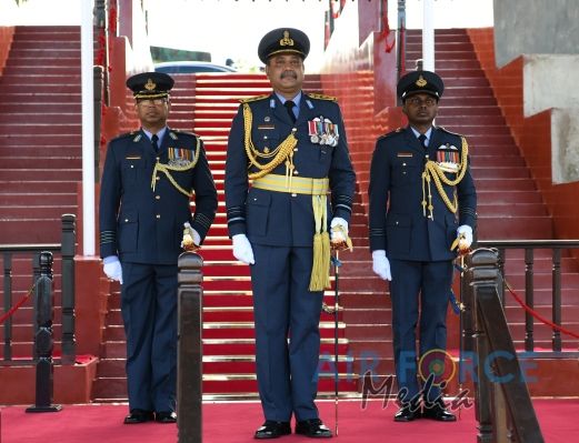 Commander's Inspection of SLAF Academy China Bay for the Year 2020